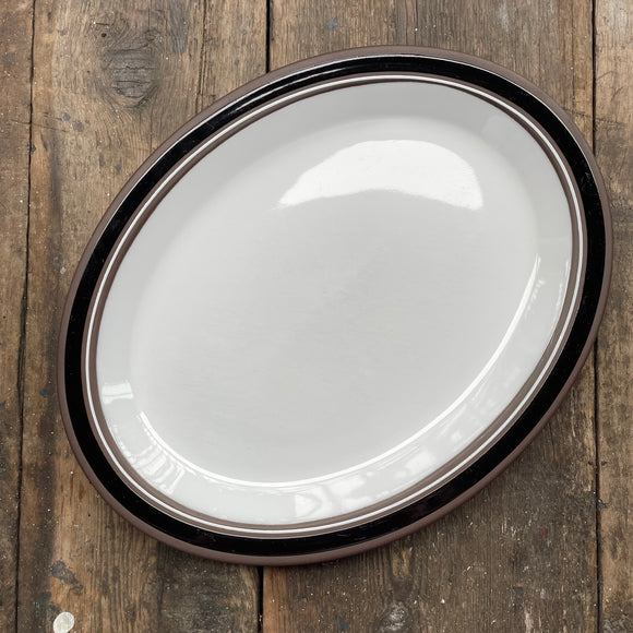 Hornsea 'Contrast' large oval Platter