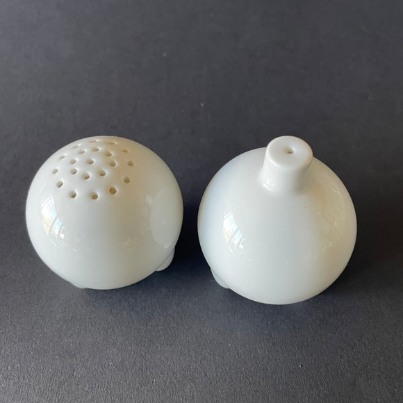 Arzberg 'Fantasia' Salt and Pepper Shakers, white porcelain