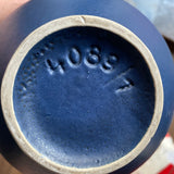 4088/7 Zeller Keramik,  West germany, blue handled jug vase