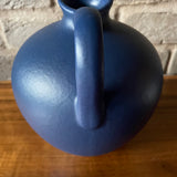 Zeller Keramik (Georg Schmider, West Germany) blue handled Vase