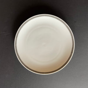 Thomas modernist Porcelain Plate 'Onyx Grey' 21.5cm