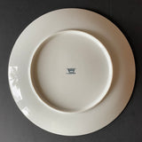 Thomas modernist Porcelain large Dinner Plate 'Onyx Grey' 24.5cm