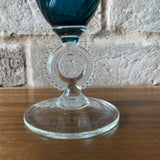 Empoli footed glass vase