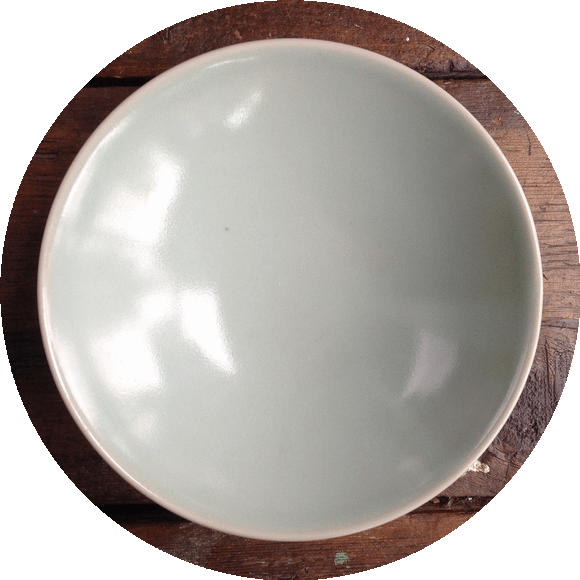 Agnete Hoy for Bullers, small footed bowl, celadon 15cm/6