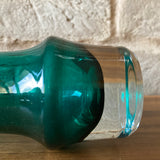Aseda, Sweden, Glass Vase, teal