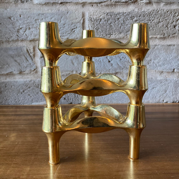 BMF Nagel stackable Candle Holder by Fritz Nagel, 1950s