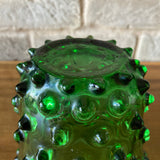 Empoli Verde 'Hobnail' Vase, green