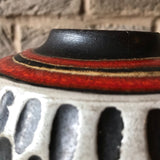 Jasba, Mid Century West German Pottery Vase 191/12