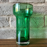 Finnish Glass Vase 1576, green, Riihimaki