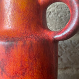 401 20 Scheurich, West German Vase, red