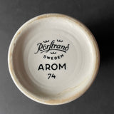 Rörstrand “Arom”, Paprika, Spice Jar with teak lid - Sweden, 50’s, Marianne Westman