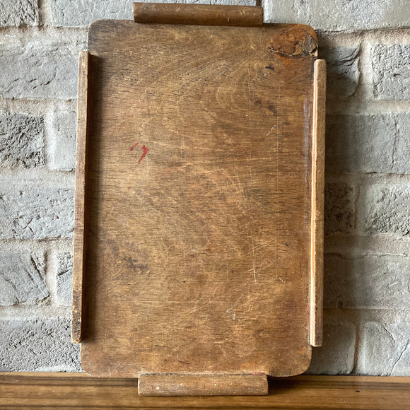 Tray, wooden, approx 1930's/1940's