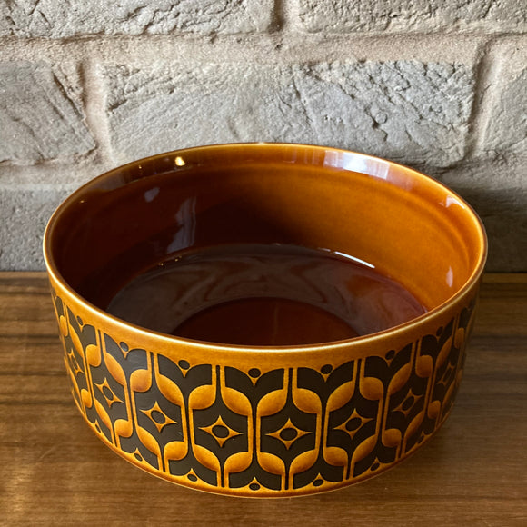 Hornsea 'Heirloom' (brown) large Serving Bowl