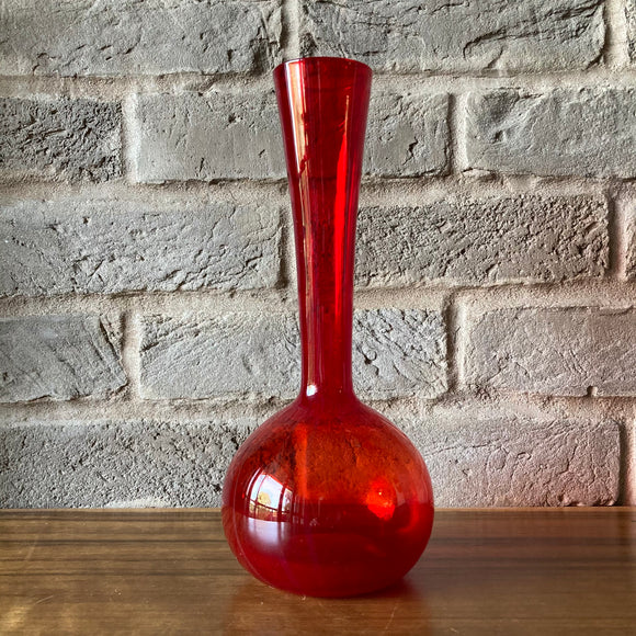 Gullaskruf, Arthur Percy, Bottle Vase, red