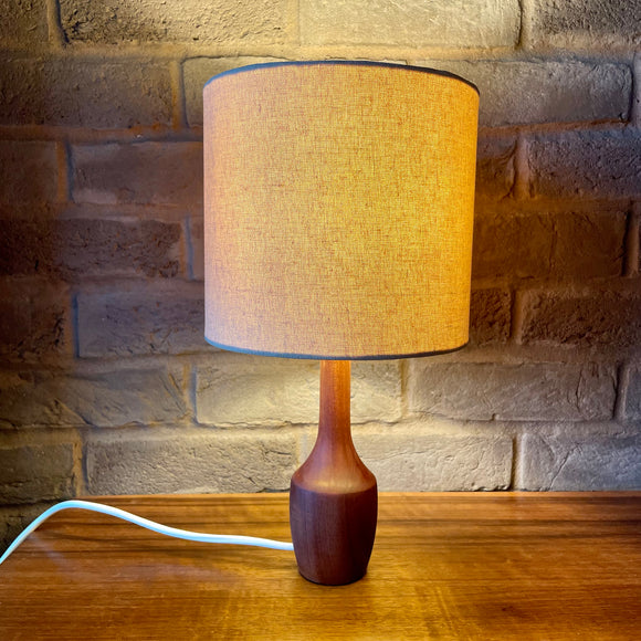 Vintage Teak Table Lamp