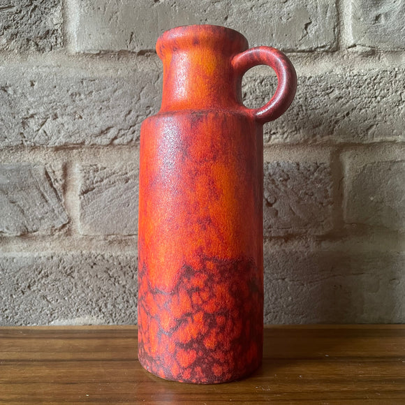 401 20 Scheurich, West German Vase, red