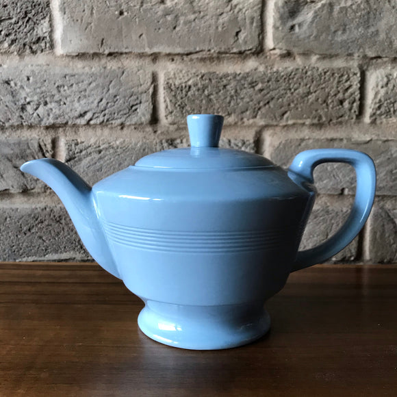 Wood's Ware 'Iris' (blue) Tea Pot