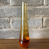 Whitefriars ‚Teardrop‘ vase, shape 9571 in Gold