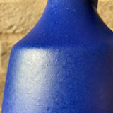 113/20 West German handled Vase, Van Dalen, blue
