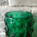 Sklo Union / Rosice Vase, green, Jiri Zejmon, 1987, pattern number 1292