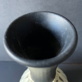 Gmundner Keramik,  Austria, Raffia Wrapped Vase