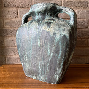 Ruscha shape 67 large fat lava dloor vase