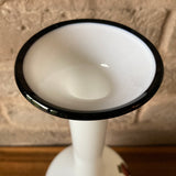 Opaline Florence Glass Vase