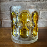 Walther Glas, West Germany, pressed glass vase