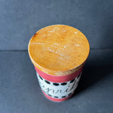 Rörstrand “Arom”, Paprika, Spice Jar with teak lid - Sweden, 50’s, Marianne Westman