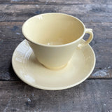 Wood's Ware 'Jasmine' large Breakfast Cup/Saucer