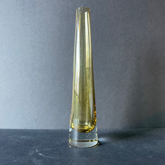 Sea Glasbruk Chimney Vase, amber 25 cm
