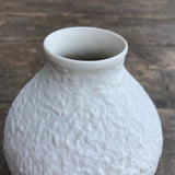7810 Kunstporzellan Ilmenau GDR white bisque Vase