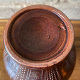 Wilhelm Kagel handled Ceramic Vase, brown