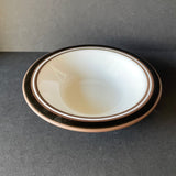 Hornsea 'Contrast' rimmed bowl