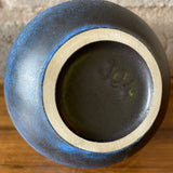 Ruscha vase 304 - ‚Napoli’ glaze (Blue, Black)