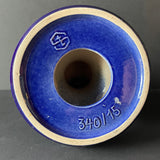 340/15 STEULER, West German Ceramics, Candle Holder, blue