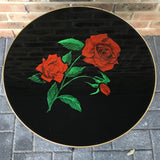 Vintage Coffee Table, Rose Design