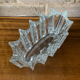 SKLO UNION 'Iceberg', pattern 13277 Oval Glass Vase