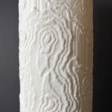 199 Kaiser, West Germany, OP Art Wood Pattern Vase
