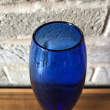Hadeland, Norway blue glass Vase